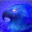 blauwe adelaar